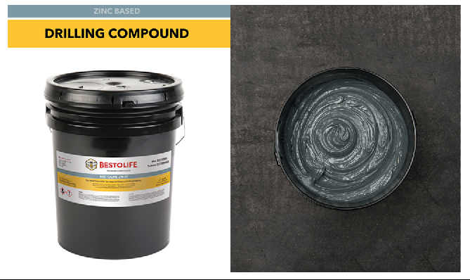 万能BESTOLIFE ZN-50旋转台肩连接含锌的丝扣脂